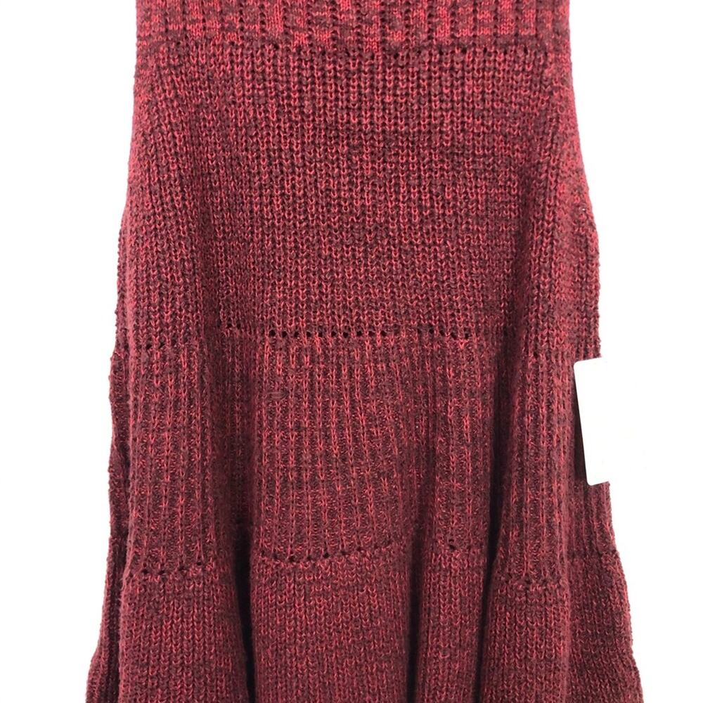 Free People Waterfall Ruffle Sweater Swing Dress - Picture 8 of 13
